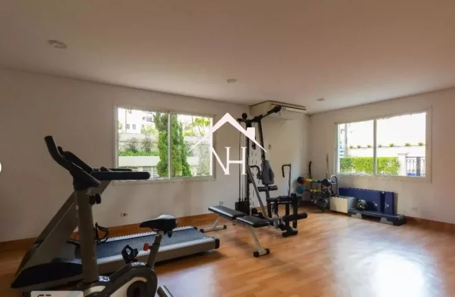 Imagem Apartamento de 200m c/ lareira, 3 suítes (1 master c/ varanda, closet e banheira),4 vagas c/ depósito,piscina,playground,academia,salão de festa,sauna