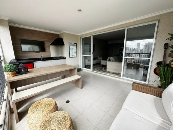 Imagem Apartamento Vila Romana - 94M², 2 Dorms, 1 Suíte, 2 Vagas Demarcadas, Lavabo, Churrasqueira, Academia, Salão de Festas e Jogos.