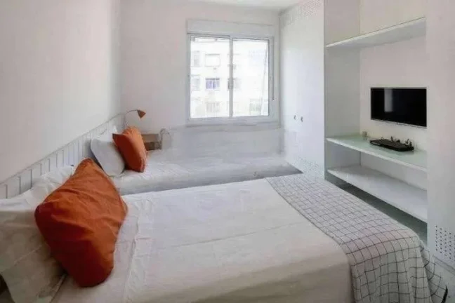 Imagem Apartamento Classe AA varanda fechada vista mar andar alto Souza Lima