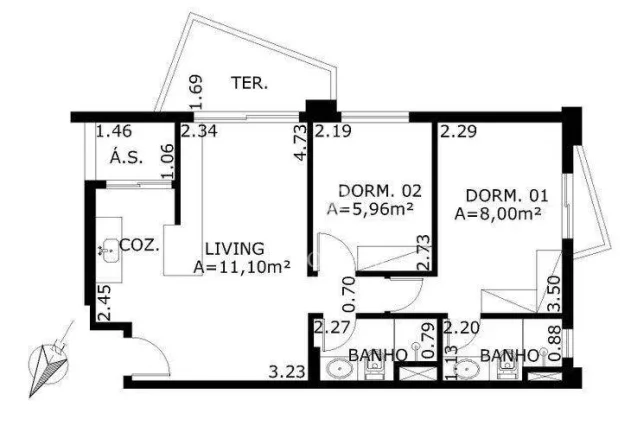 Imagem Apartamento com 2 dormitórios para alugar, 65 m² por R$ 7.600/mês - Vila Olímpia - São Paulo/SP