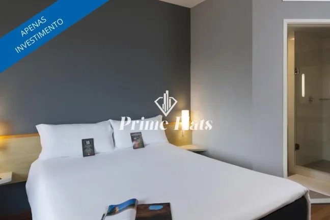 Flat disponível para venda no Hotel ibis Campinas, com 18m², 1 dormitório e 1 vaga