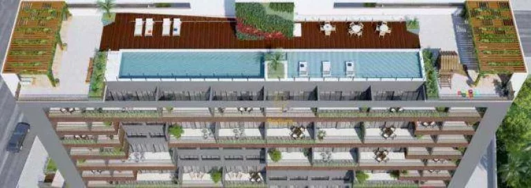 Imagem Apartamentos com varanda gourmet a 300m da praia do Manaíra - AP0096