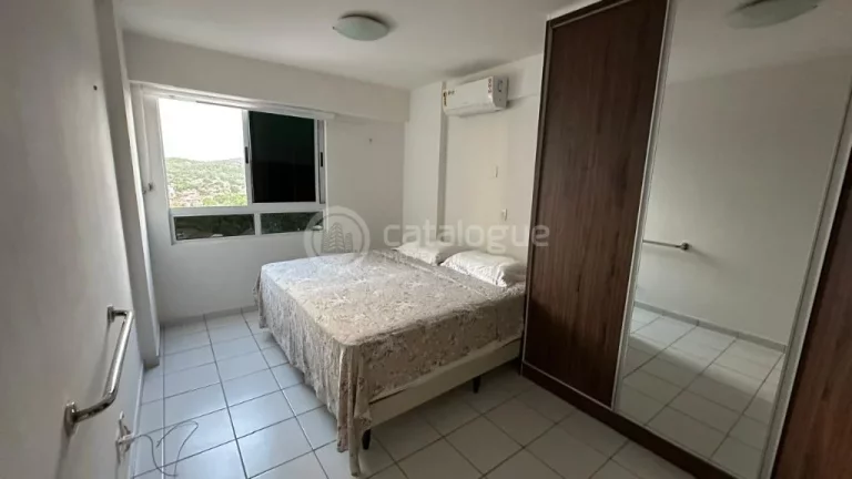 Imagem Aluguel Apto mobiliado No Ed. Enseada de Ponta Negra de 3 quartos sendo 1 suíte