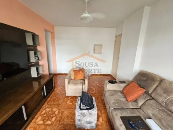 Imagem Apartamento de 73m², com 2 dormitórios e 2 banheiros, localizado em andar alto, com janelas amplas...
