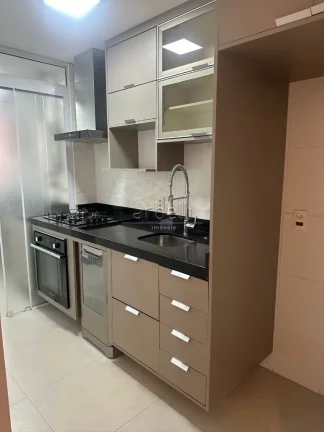 Imagem Apartamento com 62 M², 2 dormitórios, ampla sala com sacada, área de serviços, cozinha, 02 banhe...