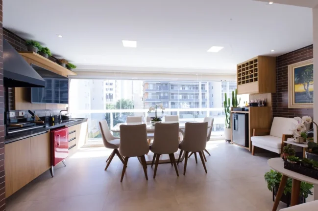 Imagem Apartamento Alto da Lapa - 120M², 3 Dorms, 3 Suítes, 3 Vagas Demarcadas, Face Norte, Piscina, Mobiliado, Playground, Churrasqueira, Closet, Depósito.