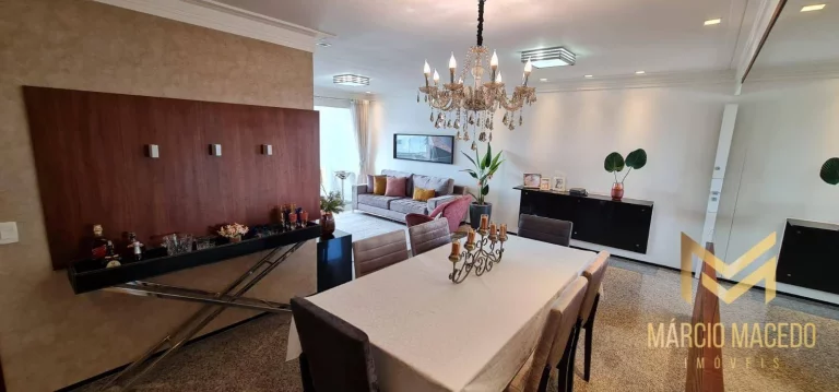 Imagem Apartamento projetado com 3 suítes à venda, 125 m² por R$ 750.000 - Engenheiro Luciano Cavalcante - Fortaleza/CE