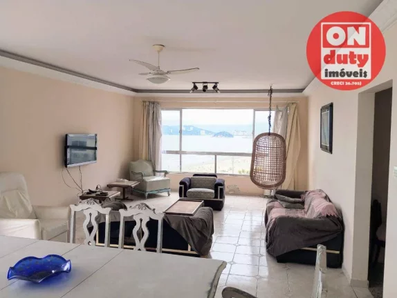 Imagem Apartamento com 3 quartos à venda, 198 m² por R$ 1.800.000 - Boqueirão - Santos/SP