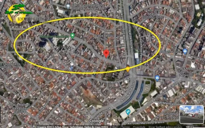 Imagem AREA / TERRENO COM 1.431M² NA DEPUTADO CANTIDIO SAMPAIO