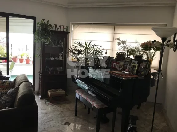 Imagem Lindo apartamento com piscina, andar alto, hall privativo, segurança e privacidade com portaria 24h...