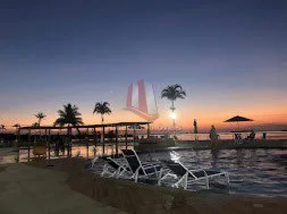 Imagem Flat Térreo Lazer Total Com Pé Na Areia