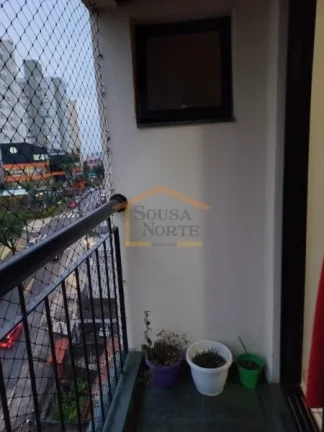Imagem Apartamento com 70 m², 3 dormitórios sendo 1 suíte, sala para 2 ambientes, cozinha, 2 banheiros, ...