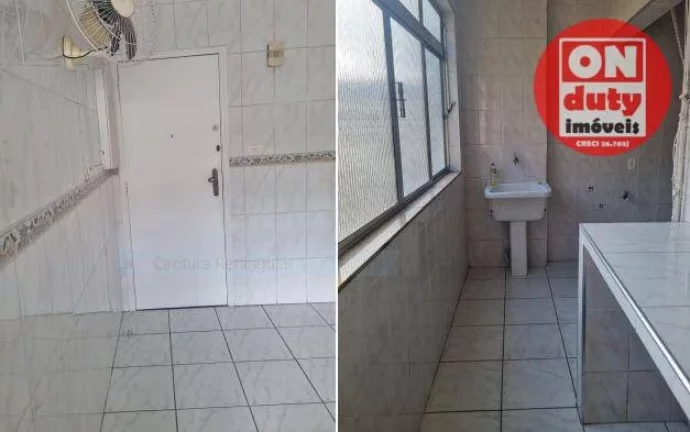 Imagem Apartamento para alugar, 94 m² por R$ 3.985,00/mês - Campo Grande - Santos/SP