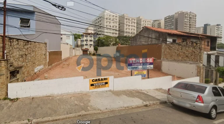 Imagem lotes a venda de 125,00 m² no Bairro Nova Petropolis, São Bernardo do Campo.