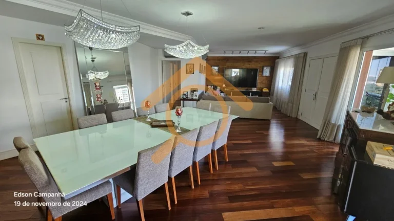 Imagem Venda de Apartamento de Luxo na Vila Sofia - 3 suítes, 3 salas, 5 banheiros, 4 vagas - 204m² - Terra Brasílis