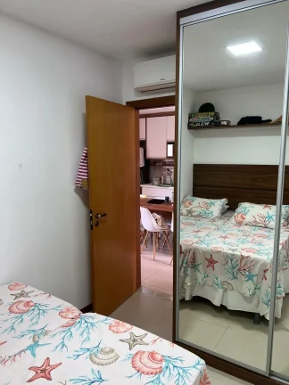 Imagem Apartamento com churrasqueira e quadra poliesportiva em condomínio fechado na Praia do Forte, Mata de São João