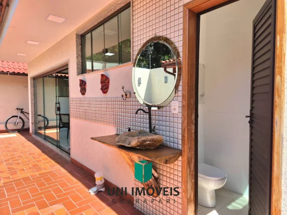 Imagem Luxuosa Casa Duplex com 400 m², Lazer Completo à venda na Praia do Morro - Guarapari