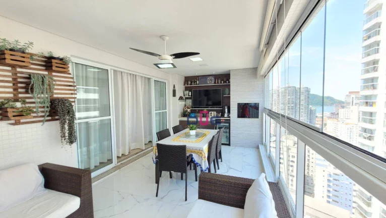 Imagem Apartamento com 4 dormitórios à venda, 132 m² por R$ 1.745.000,00 - Ponta da Praia - Santos/SP