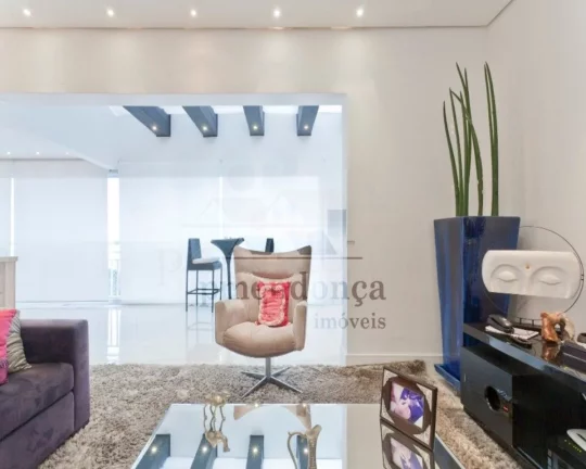 Imagem Cobertura Duplex, 4 suites, 5 vagas, piscina privativa