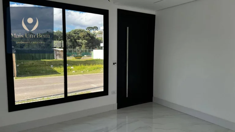 Imagem Sobrado Tríplex com Terraço em condomínio fechado com Piscina, 3 suítes, 171 m² por R$ 1.290.000 - Santa Cândida - Curitiba/PR