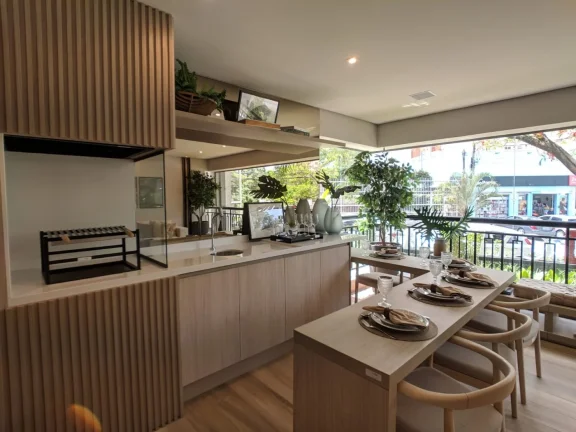 Imagem Apartamento 147,50M², 3Q, 3 Suítes, 4 Banheiros, 2 Vagas, Lavabo, Academia, Piscina Adulto e Infantil, Salão de Festas e Jogos, Deck Molhado.