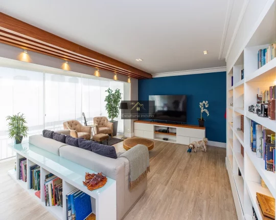 Imagem ALTO BOA VISTA APARTAMENTO REFORMADO 171,00 M ÁREA ÚTIL 4 DORMITÓRIOS 3 DELES SUÍTE HALL ELEVADOR PRIVATIVOS SALA 2 AMBIENTES VARANDA GOURMET 3 VAGAS