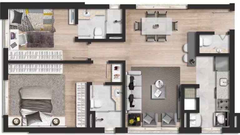 Imagem Aton - Apartamento à venda no bairro Mont Serrat - Porto Alegre/RS