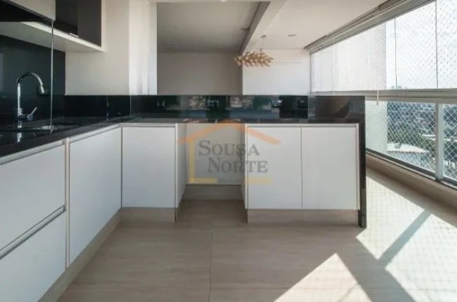 Imagem Apartamento de 114m².
O imóvel conta com 2 suítes espaçosas, ambas equipadas com móveis planeja...