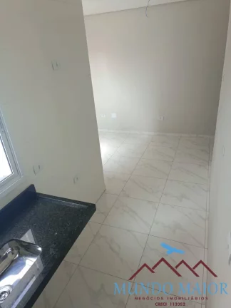 Imagem Excelente oportunidade! Cobertura nova com 100m-Vila Scarpelli -Sto Andr?(C)