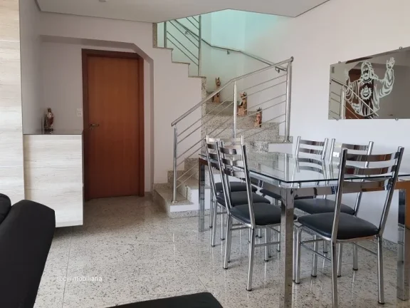 Imagem COBERTURA DE LUXO - 5Quartos, sendo 2 suítes + 4Vagas livres
1º PISO:
? Sala para 02 ambientes, co...