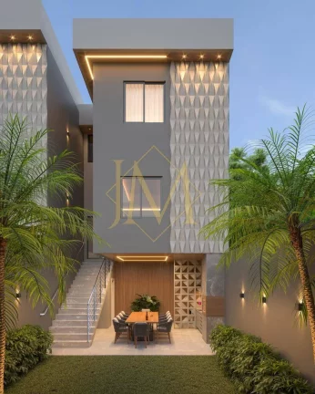 Imagem Casa geminada triplex de alto padrão