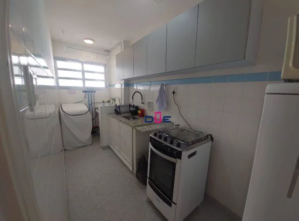 Imagem Apartamento com 1 dormitório à venda, 70 m² por R$ 585.000 - Aparecida - Santos/SP