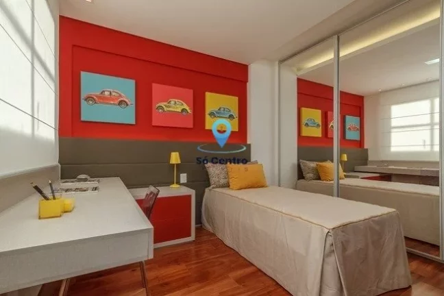 Imagem Ótimo apartamento à venda no Bairro Sion, Belo Horizonte - MG. Com 176.46m² de área total, conta...
