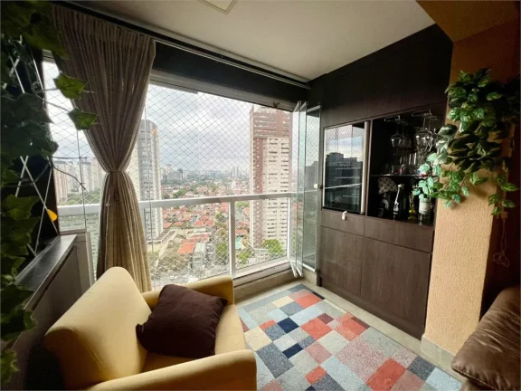 Imagem Apartamento à venda com 2 quartos, sendo 1 suíte, no condomínio Edifício Intersection Brooklin, São Paulo - SP