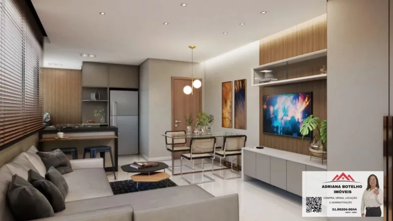 Imagem Apartamentos de 2 Quartos com Suíte e 2 Vagas de Garagem