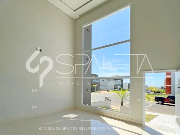 Imagem Belíssimo sobrado moderno à venda no condomínio Dona Maria José em Indaiatuba