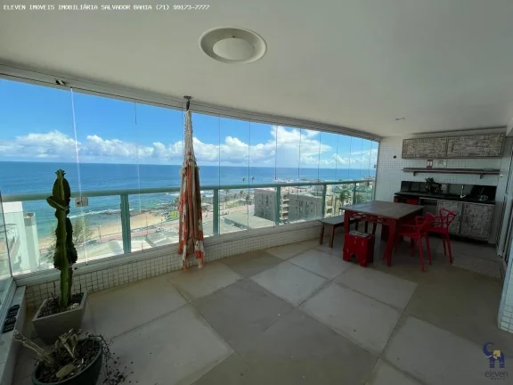 TERRAZZO ONDINA 129M² - 2 SUÍTES + GABINETE - VISTA MAR LIVRE E HIDROMASSAGEM