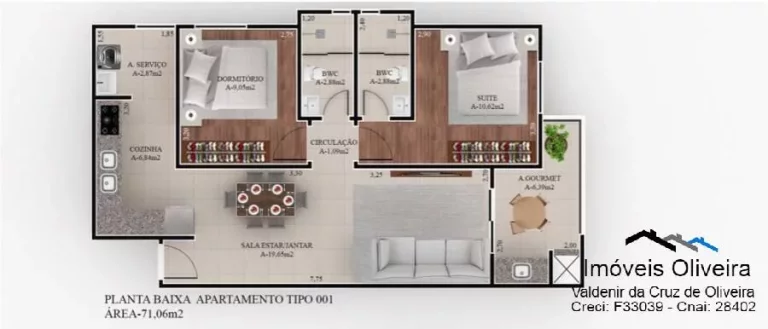 Imagem Apartamento no Edifício Ereditá a partir de R$ 427.420,00