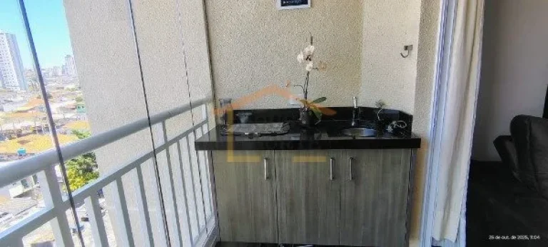 Imagem Apartamento com 76 m²com 3 dormitórios, sendo 1 suíte, possui armários embutidos na cozinha, lav...