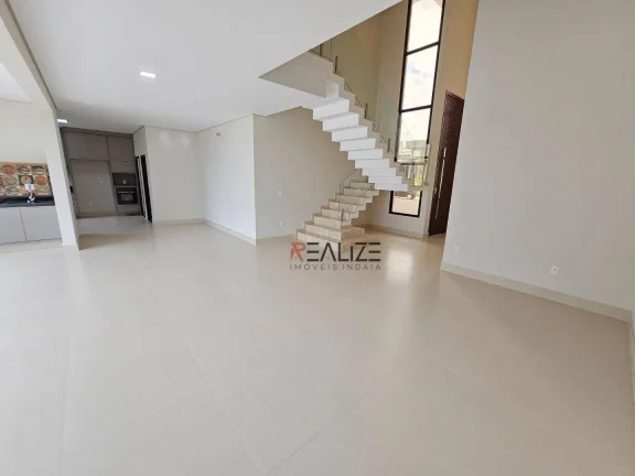 Imagem Sobrado com 4 suítes e escritório à venda, 320 m² por R$ 2.950.000 - Condomínio Fechado - Indaiatuba/SP