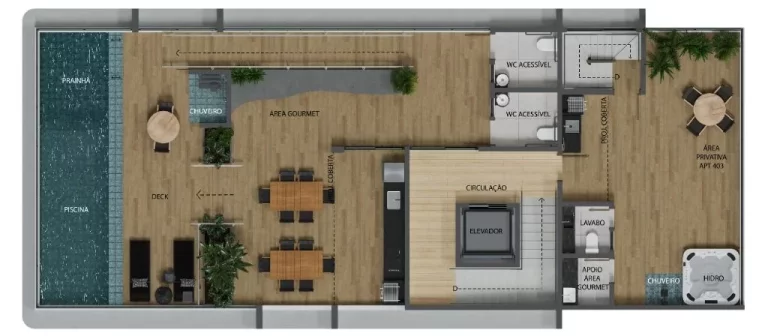 Imagem Apartamento à venda, 59 m² por R$ 473.741,77 - Bessa - João Pessoa/PB