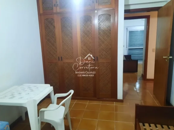 Imagem Apartamento com vista para o mar e lazer, 3 quartos com suíte e 2 vagas na Pitangueiras, Guarujá-SP - 165m² de área.
