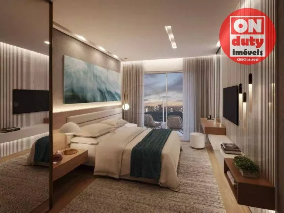 Imagem Apartamento Duplex com 2 suítes à venda, 113 m² por R$ 1.471.000 - Ponta da Praia - Santos/SP