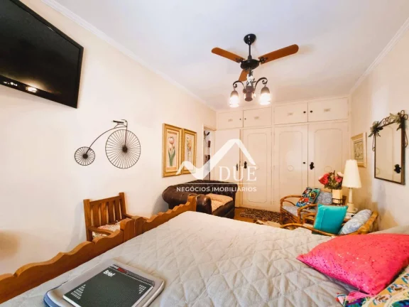 Imagem Apartamento vista mar com 3 dormitórios à venda, 150 m² por R$ 1.200.000 - Gonzaga - Santos/SP