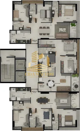 Imagem Apartamento para Venda em João Pessoa, Jardim Oceania, 3 dormitórios, 2 suítes, 3 banheiros, 2 vagas