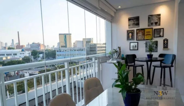 Imagem Apartamento à venda na Vila Leopoldina São Paulo SP com 2 quartos, 1 suíte, varanda gourmet, ar-condicionado e 1 vaga