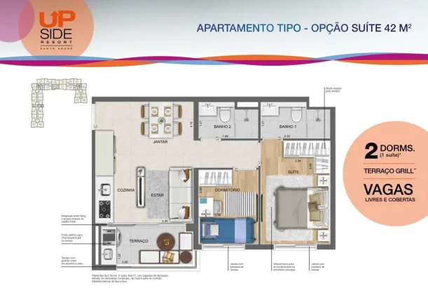 Imagem Apartamento para Venda em Santo André / SP no bairro Vila Homero Thon