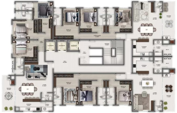 Imagem Apartamento à venda no bairro Andorinha - Itapema/SC
