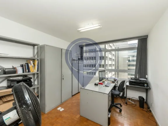 Imagem Conjunto Comercial à Venda na Consolação, São Paulo-SP: 2 Salas, 2 Banheiros, 1 Vaga de Garagem, 91,00 m²