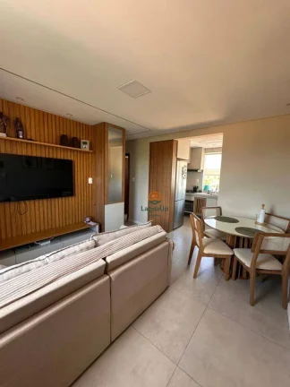 Imagem Apartamento com 2 dormitórios à venda, 52 m² por R$ 330.000,00 - Lundceia - Lagoa Santa/MG